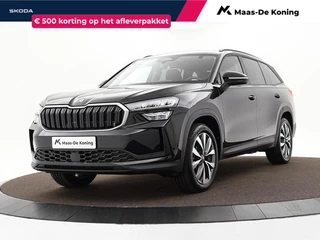 Skoda Kodiaq 1.5 TSI 150pk DSG MHEV Business Edition 7p. · Apple/Android Car Play · Camera · Elek. Trekhaak · Elek. Achterklep · Elek. Bestuurdersstoel · 19'' Inch · Garantie t/m 01-07-2029 of 100.000km