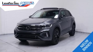Volkswagen T-Roc R-Line Black-line ACC Pano-dak Apple-carplay digi-cockpit navigatie electrische achterklep keyless start climate controlle camera PDC v+a led-verlichting bleutooth