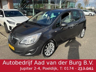 Opel Meriva 1.4 Turbo Cosmo Navigatie , Parkeerhulp voor & Achter , Trekhaak , 17 inch velgen , Hoge instap , Goed onderhouden bij opel dealer , 1e eigenaar