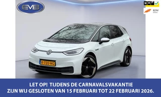 Volkswagen ID.3 First Max 58 kWh, panoramadak, camera, 20 inch, stoelverwarming, parelmoer, 1 e eigenaar, NL auto met nap
