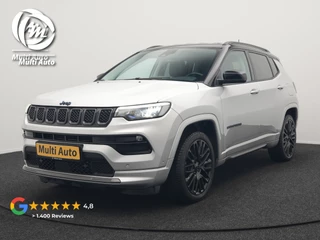 Jeep Compass 4xe 240 Electric S Plug In Hybrid 240pk PHEV | Adaptive Cruise | Camera | Lederen Sportstoelen Verwarmd | Apple Carplay | Stuur Verwarmd | Virtual | Keyless | Navigatie | DAB |