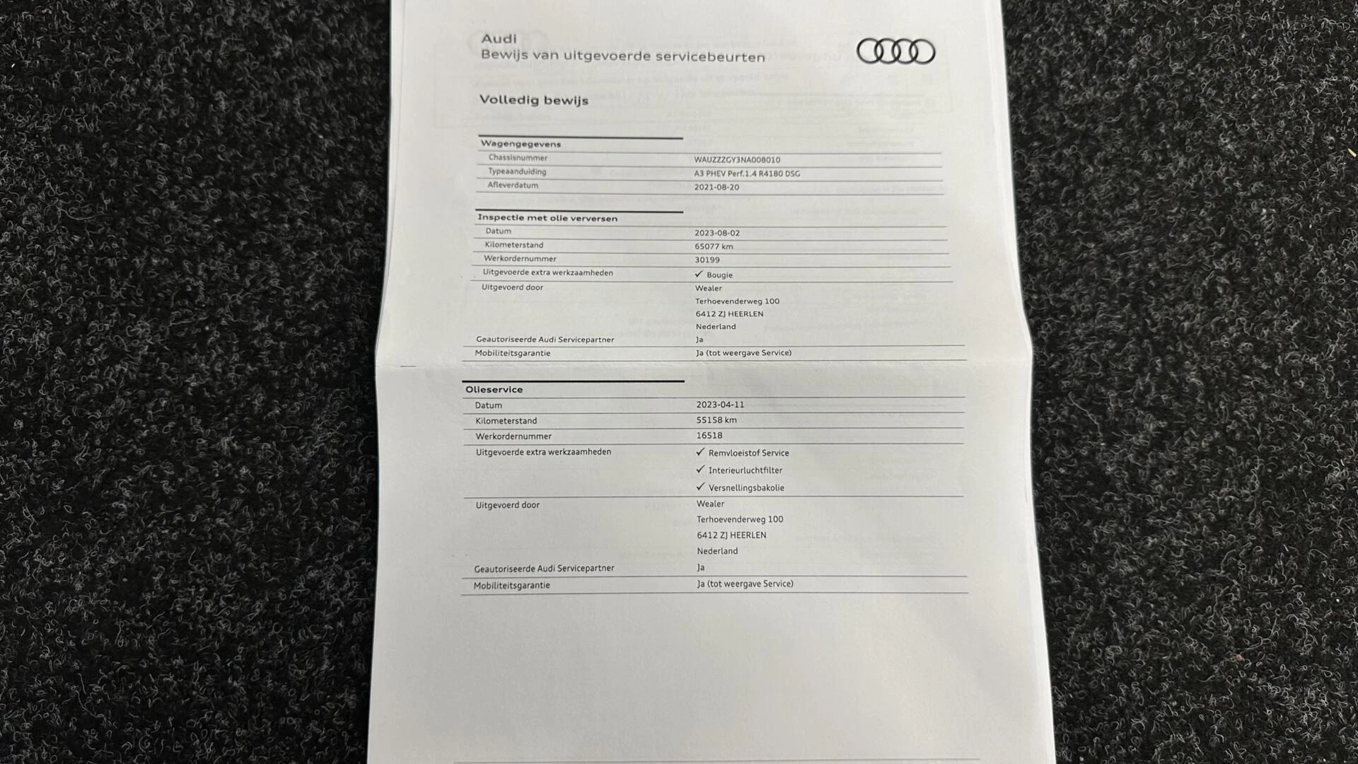 Hoofdafbeelding Audi A3