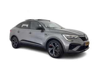 Renault Arkana 1.6 E-Tech Hybrid 145 R.S. Line (INCL-BTW) Aut. *PANO | LEATHER | FULL-LED | BLINDSPOT | CAMERA | HEATED-SPORTSEATS | KEYLESS | AMBIENTLIGHT | DIGI-COCKPIT | PRIVACY-GLASS | NAVI-FULLMAP | ECC | ADAPTIVE-CRUISE | PDC | 18"