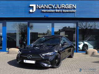 Mercedes-Benz CLE Coupé 300 e AMG Line | Pano | Keyless | 19'' Multi-Spaaks | Night | Burmester | Navi | Ambiente | Cruise Stop&Go | Stoelverw. | Matrix LED | MBUX PRO | Elektrisch verstelb. met Geheugen L+R | Matrix LED | Fabrieksgarantie | Spiegel Pakket | Parkeer pakket |