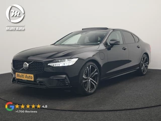 Volvo S90 T8 AWD Ultimate Dark 456pk PHEV Dealer O.H | Four C Luchtvering | Schuifdak | Bowers & Wilkins | Adaptive Cruise | Head Up | 360 Camera | 20"L.M | Google Maps |