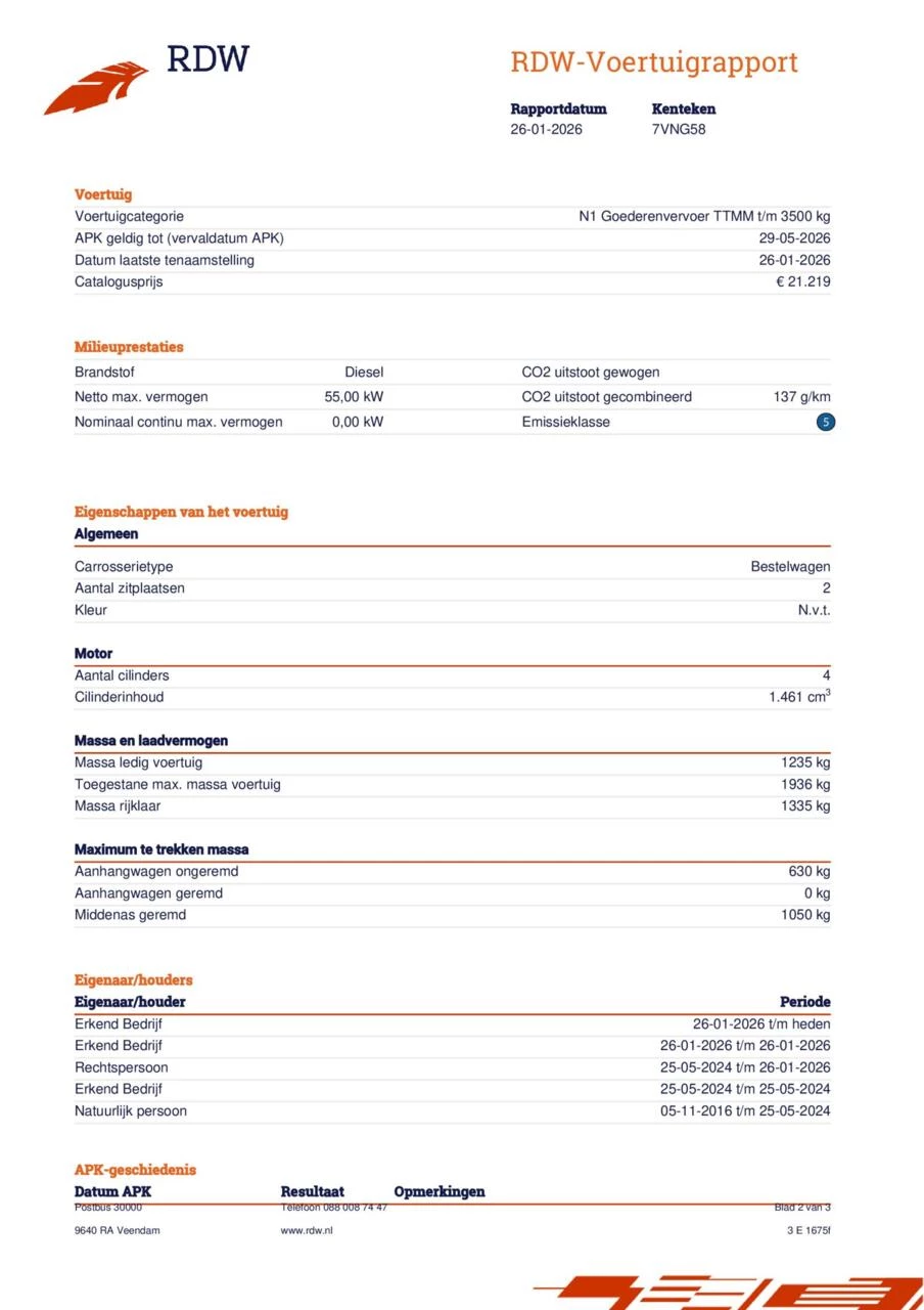 Hoofdafbeelding Renault Kangoo
