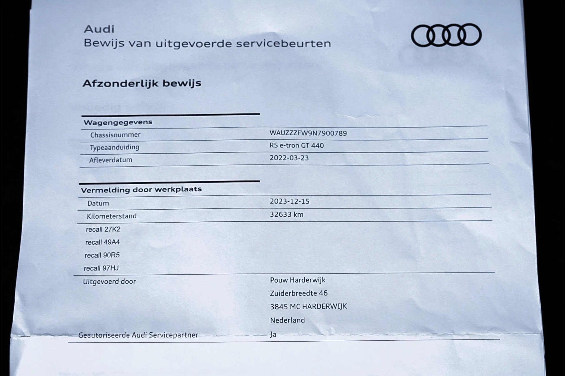 Hoofdafbeelding Audi e-tron GT