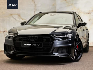 Audi A6 Avant 55 TFSI e Quattro S Edition Competition, 21", pano, tr.haak, 360 camera, memory, HUD, privacy, Keyless, B&O