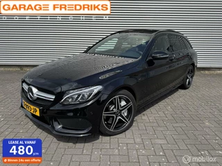 Mercedes C-klasse Estate AMG 43 4MATIC | Pano | Sport uitlaat | Burmester | Memory |
