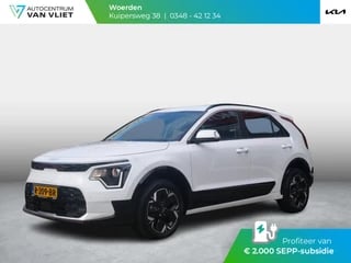 Hoofdafbeelding Kia Niro EV Kia Niro EV DynamicLine 64 kWh | Navi | Carplay | Adapt. Cruise | Camera | PDC | | SEPP Subsidie € 2.000,- beschikbaar