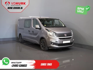 Fiat Talento 2.0 MJ 145pk L2 DC Dubbel Cabine BPM VRIJ! NL Auto/ Navi/ Camera/ Cruise/ LMV/ Trekhaak