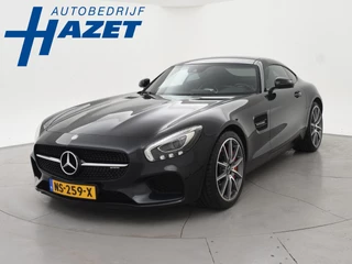 Hoofdafbeelding Mercedes-AMG GT Mercedes-Benz AMG GT 4.0 S 510 PK + BURMESTER | PANORAMA | MANUFAKTUR MAGNIETZWART | PERFORMANCE SEATS