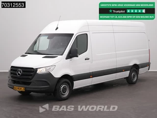 Mercedes Sprinter 317 CDI Automaat L3H2 3,5t Trekhaak 170PK Airco Camera Parkeersensoren MBUX CarPlay Euro6 L3 Airco Trekhaak