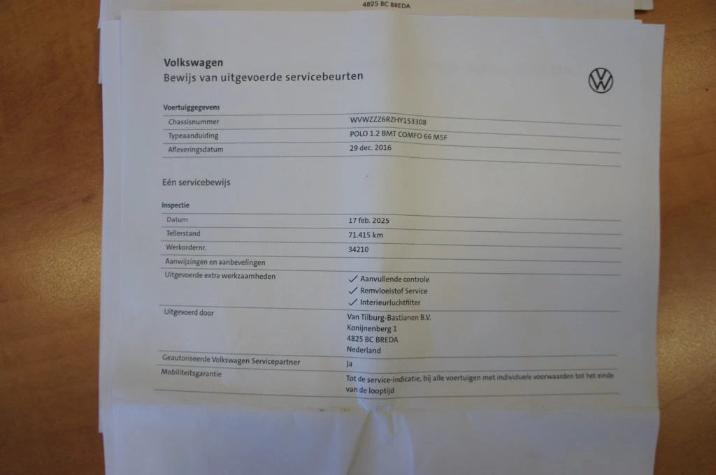 Hoofdafbeelding Volkswagen Polo