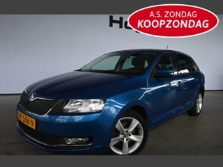 Škoda Rapid Spaceback 1.0 TSI Greentech Clever BTW Automaat Ecc Navigatie Rijklaarprijs Inruil Mogelijk!