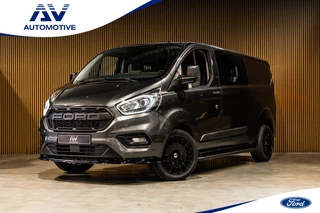 Ford Transit Custom 300 2.0 TDCI L2H1 DC | Raptor Edition | CarPlay | Navigatie | Dubbel cabine | DAB | 6-Zitter | Nieuwe APK | Onderhoudsbeurt