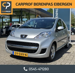 Peugeot 107 1.0-12V 5-drs Black & Silver '' Airco - Trekhaak - Leer & Suede ''