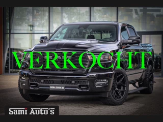 Hoofdafbeelding Dodge Ram Pick-Up Dodge Ram Pick-Up LARAMIE NIGHT PREMIUM 2025 | BOM VOL + 14.4 INCH SCHERM BOM VOL | LUCHTVERING | HUD | HURRICAN 420PK 636 Nm TWIN TURBO | PRIJS MET LPG EN COVER EN GARANTIE | DUBBELE CABINE | PICK UP | 5 PERSOONS | DC | GRIJSKENTEKEN | VOORRAAD NR 2213 - 4964