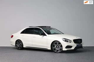 Mercedes-Benz E-klasse 400 AMG LED/PANORAMADAK/LEER+S.VERWARMING+VERKOELING/19" LMV/CAM/ACC/ECC/12 MND GARANTIE!