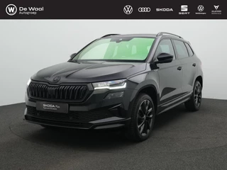 Skoda Karoq 1.5 TSI 150 pk DSG ACT Sportline Business | Trekhaak | Matrix LED | Achteruitrijcamera | Stuur-/stoelverwarming | Adaptive Cruise | Keyless Entry