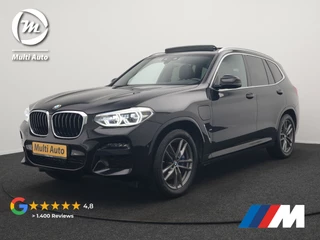 BMW X3 xDrive30e M Sport Plug In Hybrid 293pk Dealer O.H. PHEV | Panodak | Head Up | Camera | Lederen Sportstoelen Verwarmd | Sfeerverlichting | Keyless | Blis | Virtual | Navigatie | DAB |