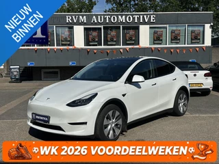 Tesla Model Y Long Range Dual AWD VAN: 39.900,- VOOR: 36.770,- UW WKVOORDEEL: 3.130,- | SOH 95% | AFNEEMBARE TREKHAAK|  RIJKLAAR GELEVERD | 12 MND BOVAG GARANTIE | TESLA GARANTIE ACCU + AANDRIJFLIJN T/M 08-2031/ 192.000KM|
