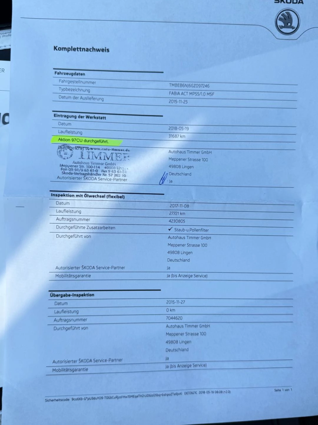 Hoofdafbeelding Škoda Fabia