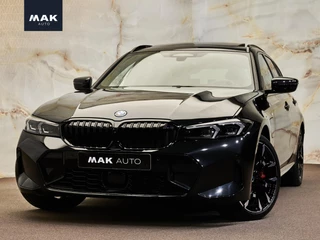 BMW 3-serie Touring 330e M Sport Pro, pano, 19", tr.haak, H/K, shadow line, carbon, memory, LED-kopl., HUD, privacy, NP82k