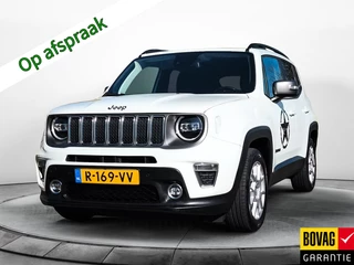 Jeep Renegade 1.0T Freedom (120 PK) Keurig-Onderh. BOVAG-Garantie. Trekhaak, Navigatie, Cruisecontrol, Keyless-Entry/Start, Parkeersensoren-V+A, Bluetooth, Achteruitrijcamera, Lm-Velgen-17Inch, Privacy-Glas