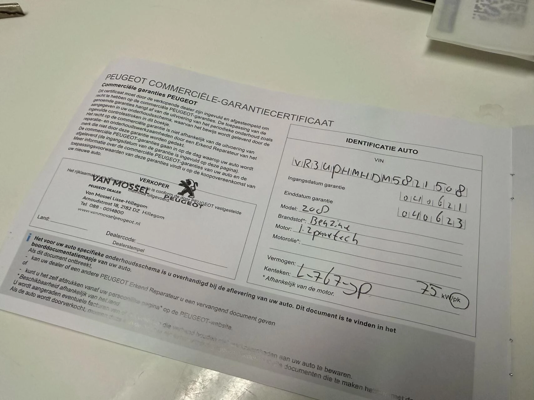 Hoofdafbeelding Peugeot 208