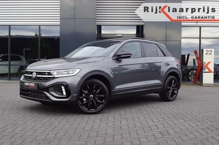 Hoofdafbeelding Volkswagen T-Roc Volkswagen T-Roc 1.5 TSI DSG R-Line /Panodak/Black style /Camera/Trekhaak afnb.