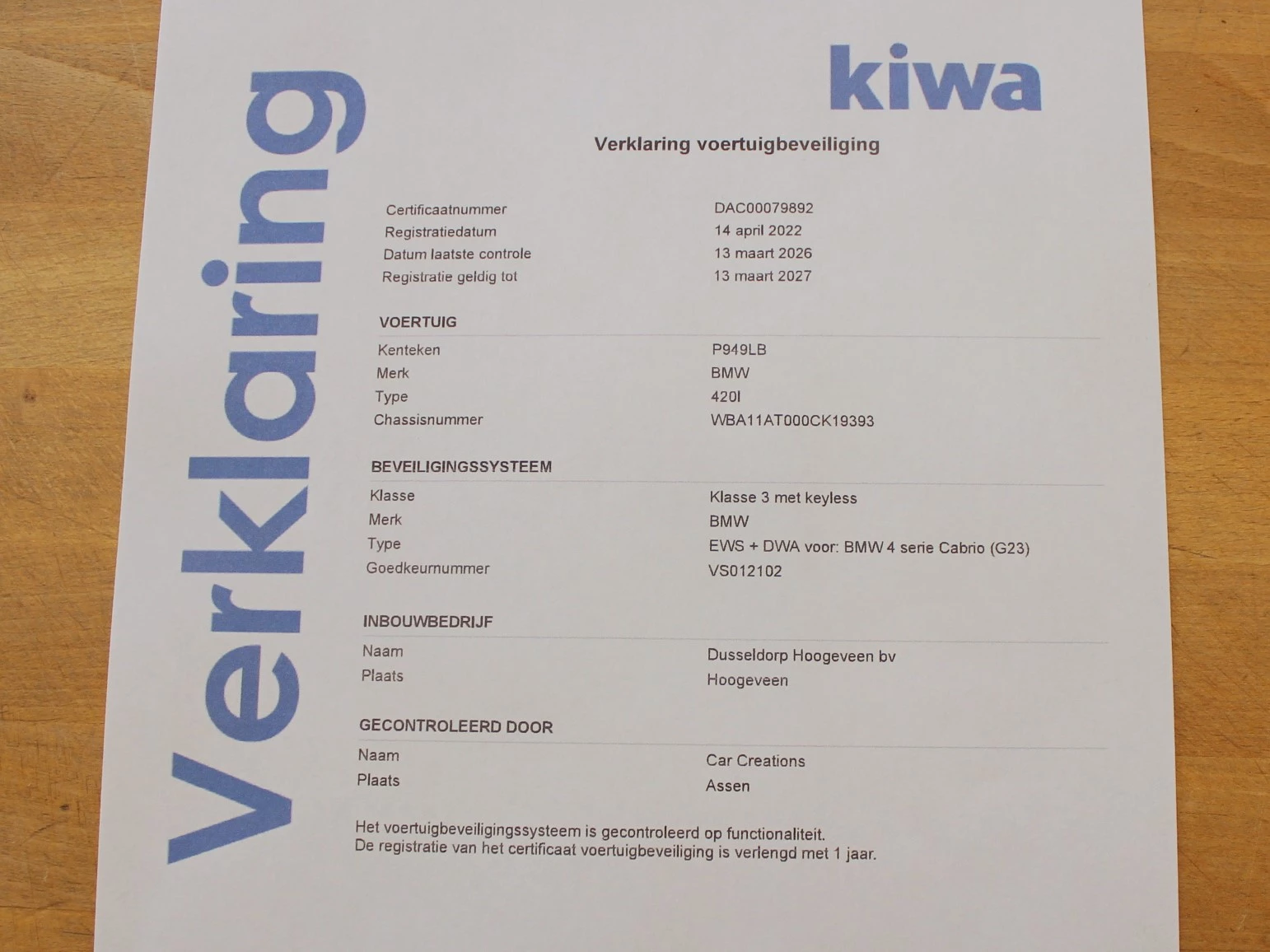 Hoofdafbeelding BMW 4 Serie