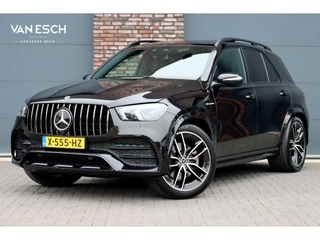 Hoofdafbeelding Mercedes-Benz GLE Mercedes-Benz GLE 580 V8 4MATIC AMG Line Aut9 | Luchtvering | Panoramadak | Surround Camera | Distronic+ | HUD | Night-pakket | Memory | Trekhaak | Nappa Leder |