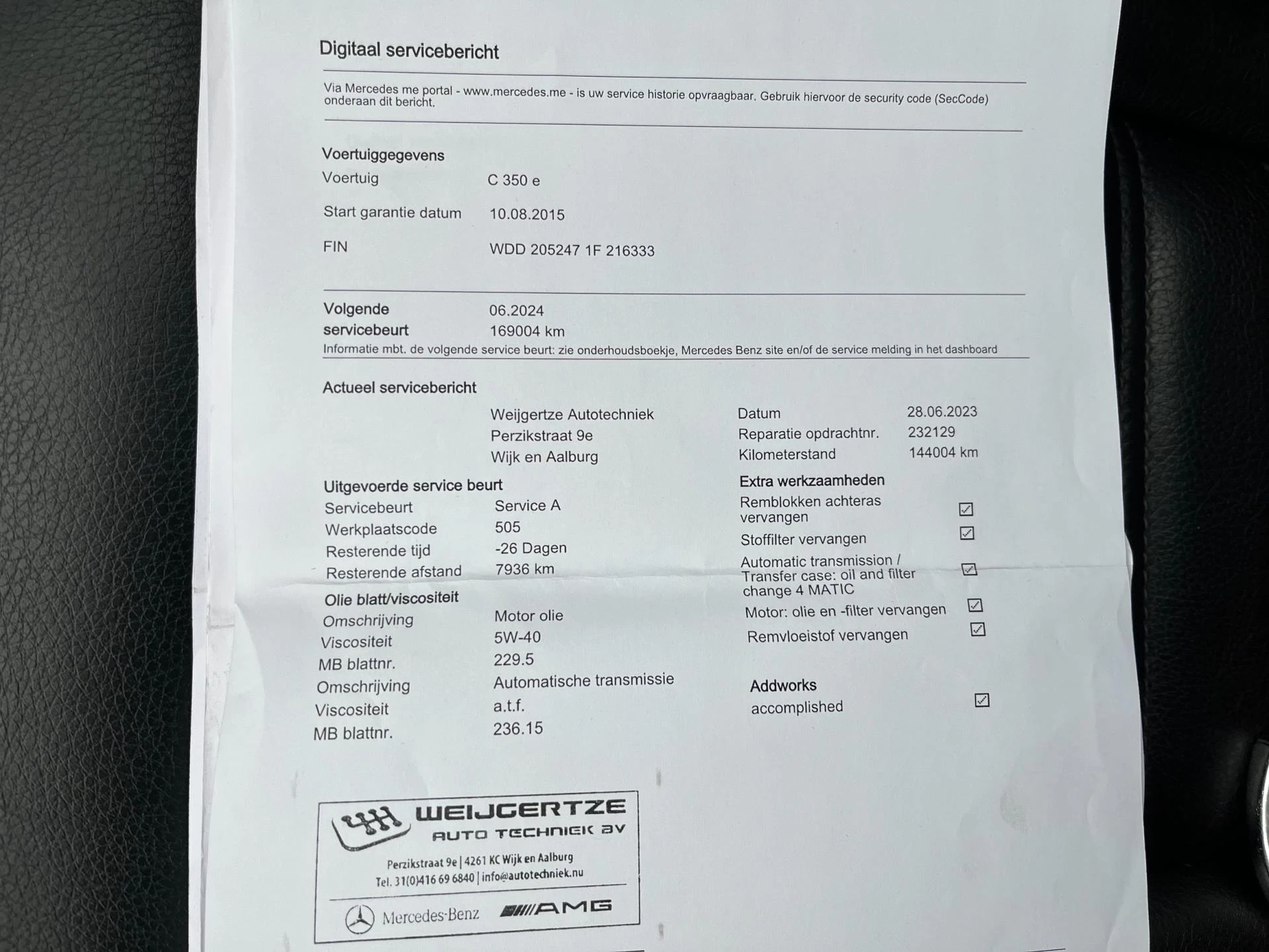 Hoofdafbeelding Mercedes-Benz C-Klasse