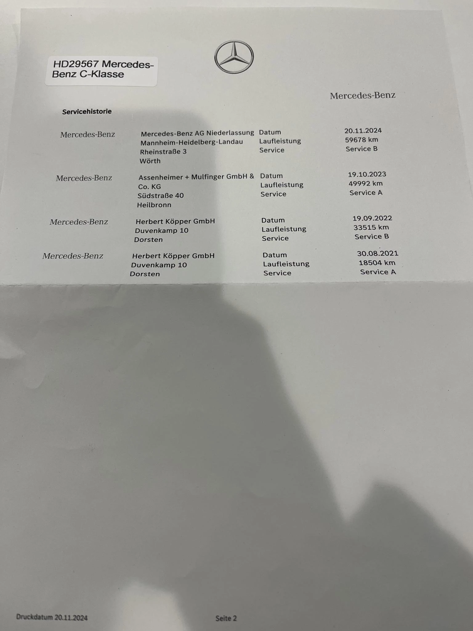 Hoofdafbeelding Mercedes-Benz C-Klasse