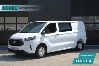Hoofdafbeelding Ford Transit Custom Ford Transit Custom 320 2.0 TDCI L2H1 Trend DC 136pk - Carplay - Android - Camera - Trekhaak - LED koplampen - Stoelverwarming - Draadloos laden - Rijklaar