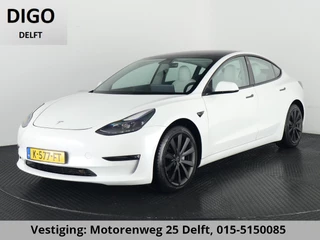 Tesla Model 3 LONGRANGE AWD 1e EIG ACCU SOD 92% ! GARANTIE 2031* RANGE TOT 592 KM WLTP !!!   BIJNA 2021 .TREKHAAK . PANORAMA DAK . VOOR & ACHTERSTOELEN VERWARMD . KEYLESS