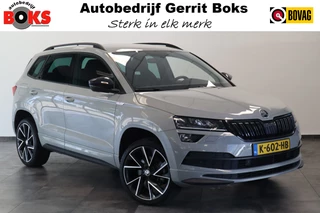 Škoda Karoq 1.5 TSI ACT Sportline Business CruiseControl Trekhaak Full-led 24 maanden garantie mogelijk (*vraag naar de voorwaarden)