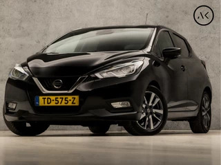 Nissan Micra 0.9 IG-T N-Connecta (NAVIGATIE, CLIMATE, CAMERA, STOELVERWARMING, GETINT GLAS, SPORTSTOELEN, KEYLESS, CRUISE, LM VELGEN, NIEUWSTAAT)