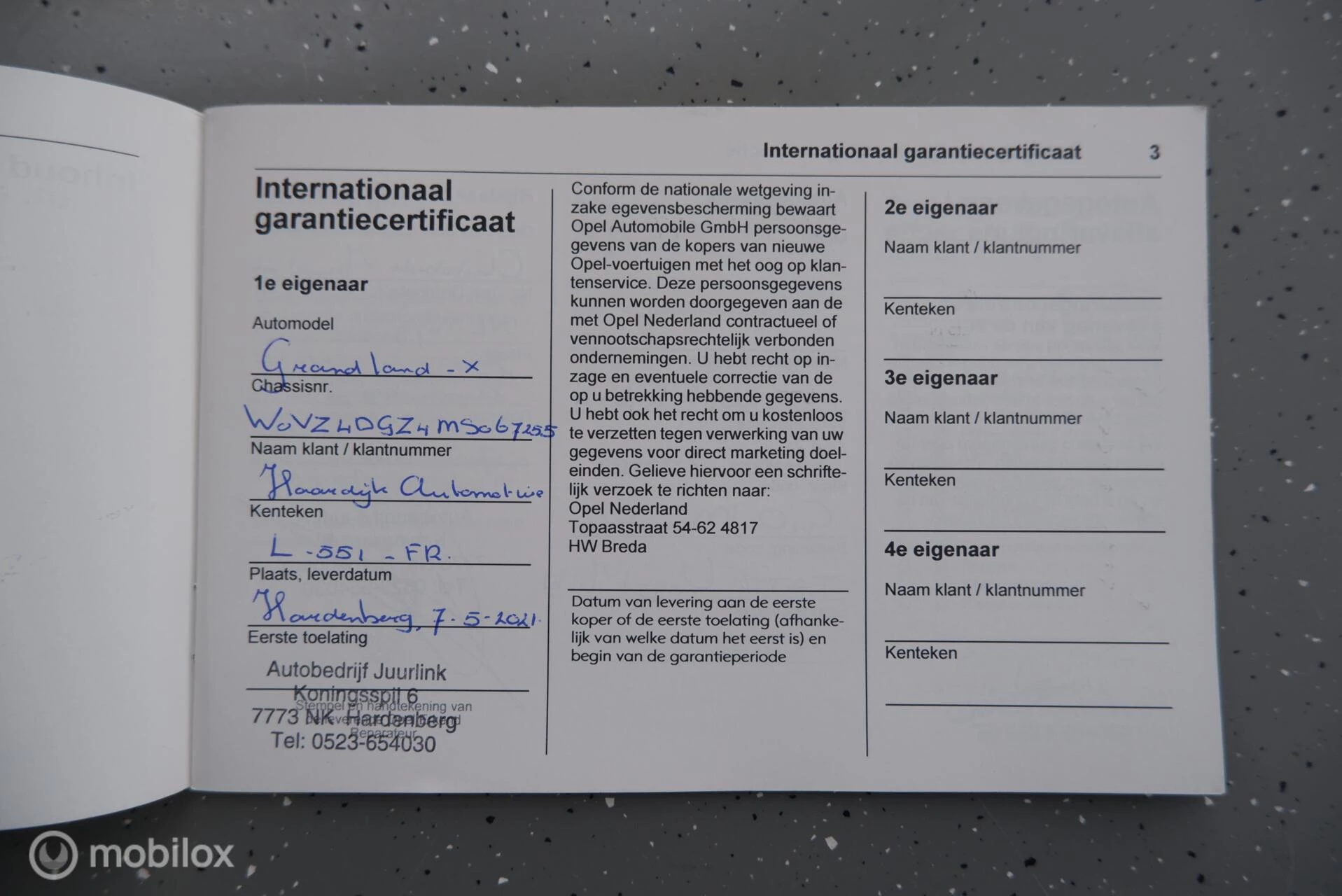 Hoofdafbeelding Opel Grandland X