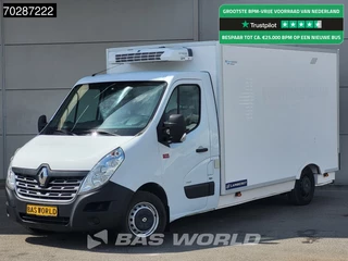 Renault Master 145PK Koelwagen Vriezer Lamberet Thermo King V-300 MAX 230V Stekker Airco Cruise Parkeersensoren Euro6 Koel Koeler Kühl Kühler Kühlwagen Kühlkoffer Vries Vriezer Frigo 14m3 Airco Cruise control