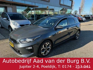 Kia Ceed 1.4 T-GDi 140pk  ExecutiveLine  1.400kg trekgewicht , Panorama dak , Lederen bekleding, Navigatie , Bluetooth , Camera ,Parkeerhulp , Stoel & Stuur verwarming , Electr. stoel met herinneringstand