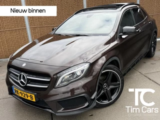 Mercedes GLA-klasse 200 Edition 1 AMG-pakket Automaat | Panoramadak | Leren bekleding | Stoelverwarming | Cruise & climate control | Bi-Xenon koplampen | Parkeersensoren voor en achter | Harman/kardon | Elek. verstelbare bestuurdersstoel