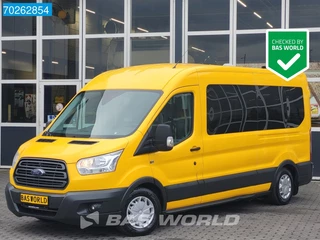 Ford Transit 130pk L3H2 Personenvervoer Laadklep Euro6 Airco Cruise Personenbus 11m3 Airco Cruise control