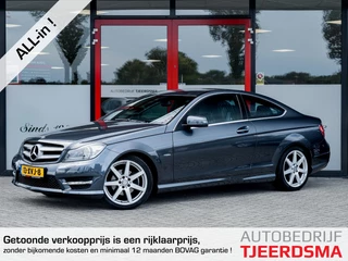 Mercedes-Benz C-klasse Coupé 180 Ambition AMG | Origineel NL | 3e Eigenaar | Bi - Xenon | LED | Sportstoelen | Sport Onderstel | Climate Control | Cruise Control | Parkeersensoren | Metallic Lak | Lichtmetalen Velgen |