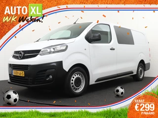 Opel Vivaro 2.0 145 PK L3 DC 6-Pers Trekhaak Betimmering Carplay Navi 