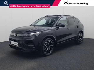 Volkswagen Tiguan 1.5eHybrid 200kW/272PK R-Line Black Style DSG · Panoramadak · Trekhaak · Apple/Android · Garantie t/m 10-06-2030 of 100000km.