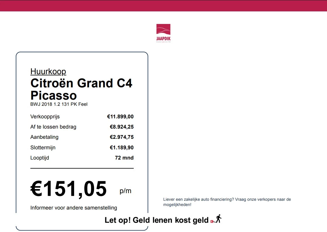 Hoofdafbeelding Citroën Grand C4 Picasso