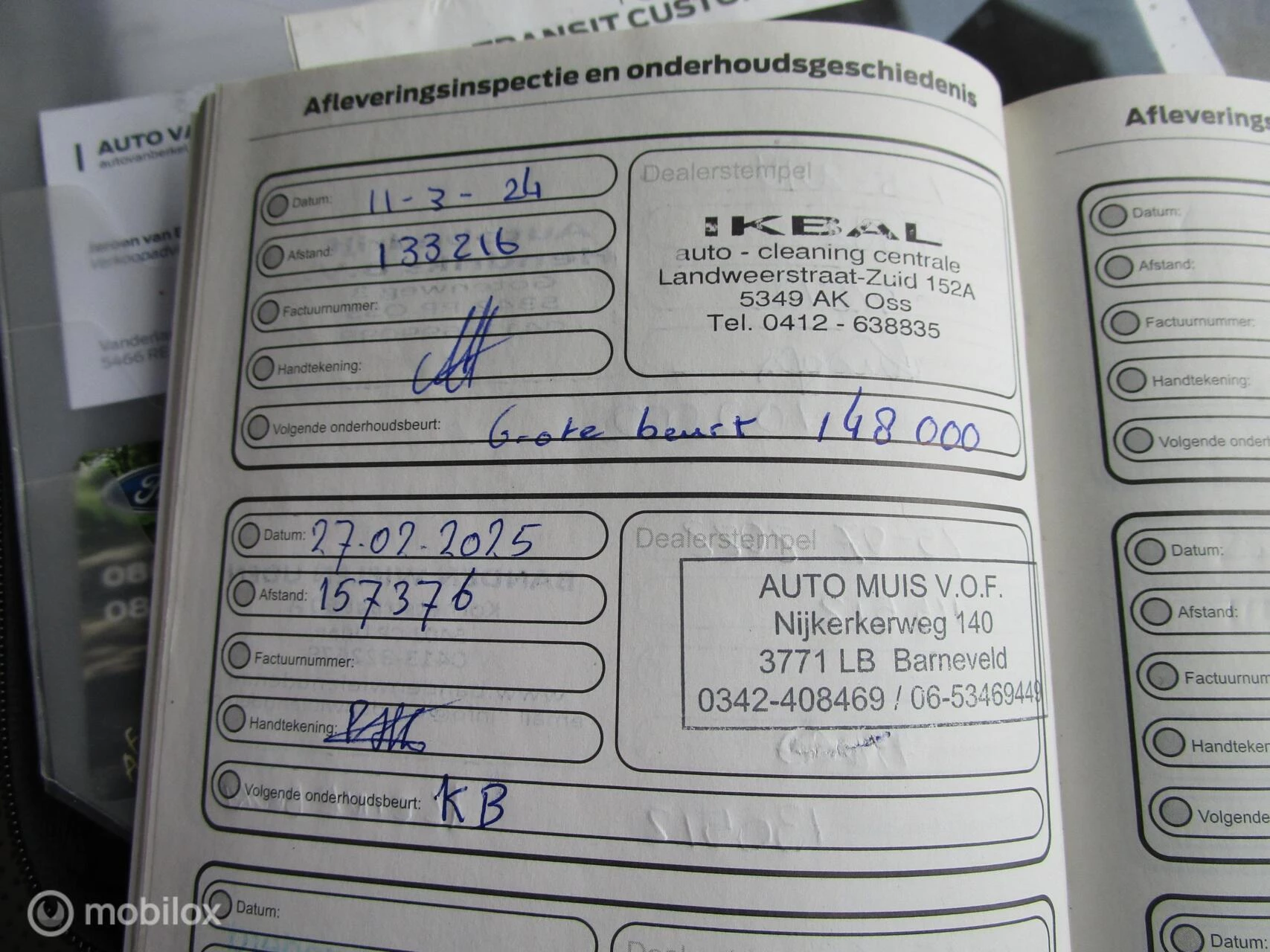 Hoofdafbeelding Ford Transit Custom