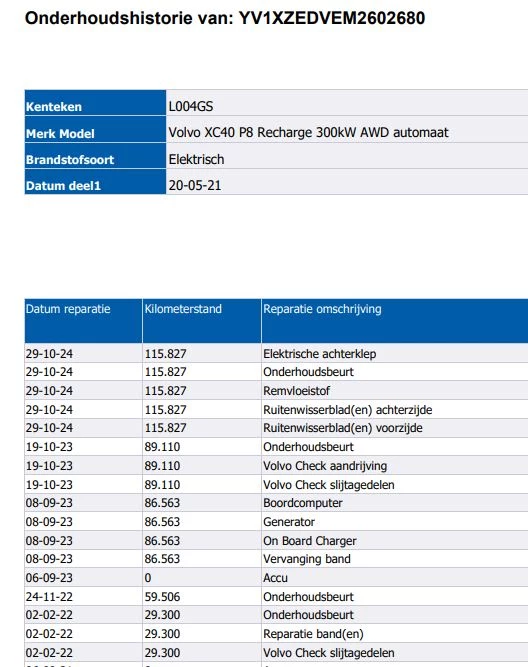 Hoofdafbeelding Volvo XC40